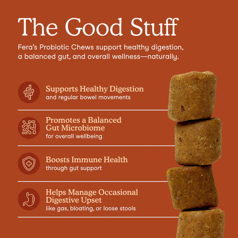 Fera Pets🐶Probiotics Soft Chews 11.1oz