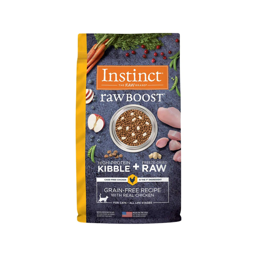 Instinct🐱Raw Boost Real Chicken Recipe Kibble 5lb