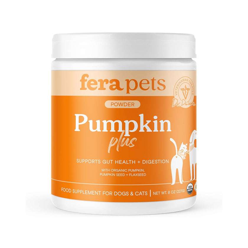 Fera Pets🐱🐶Pumpkin Plus Fiber Support 227g