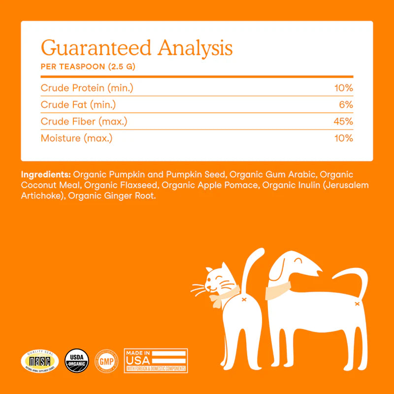 Fera Pets🐱🐶Pumpkin Plus Fiber Support 227g