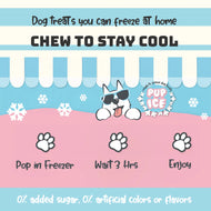 Pup Ice🐶Summer Ice Cream Waffle Cone Vanilla & Peanut Butter 2pc