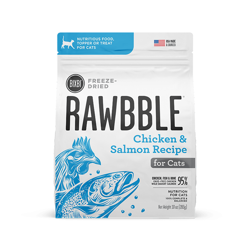BIXBI🐱Rawbble® Freeze Dried - Chicken & Salmon Recipe