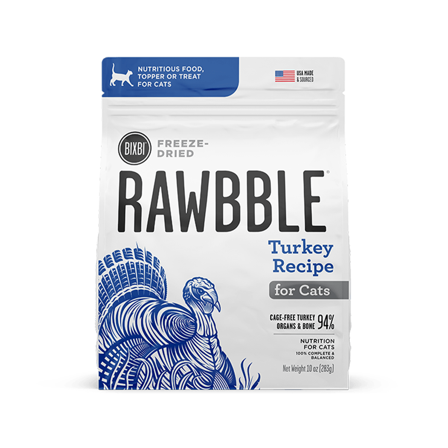 BIXBI🐱Rawbble® Freeze Dried - Tuekry Recipe