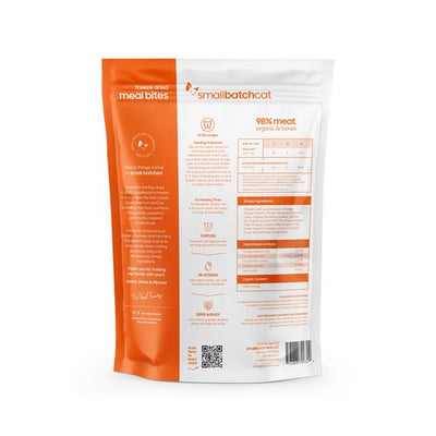 Smallbatch🐱Freeze Dried Meal Bites - Chicken 10oz