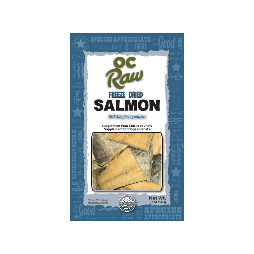 OC RAW🐱🐶Freeze Dried Salmon 3.2oz