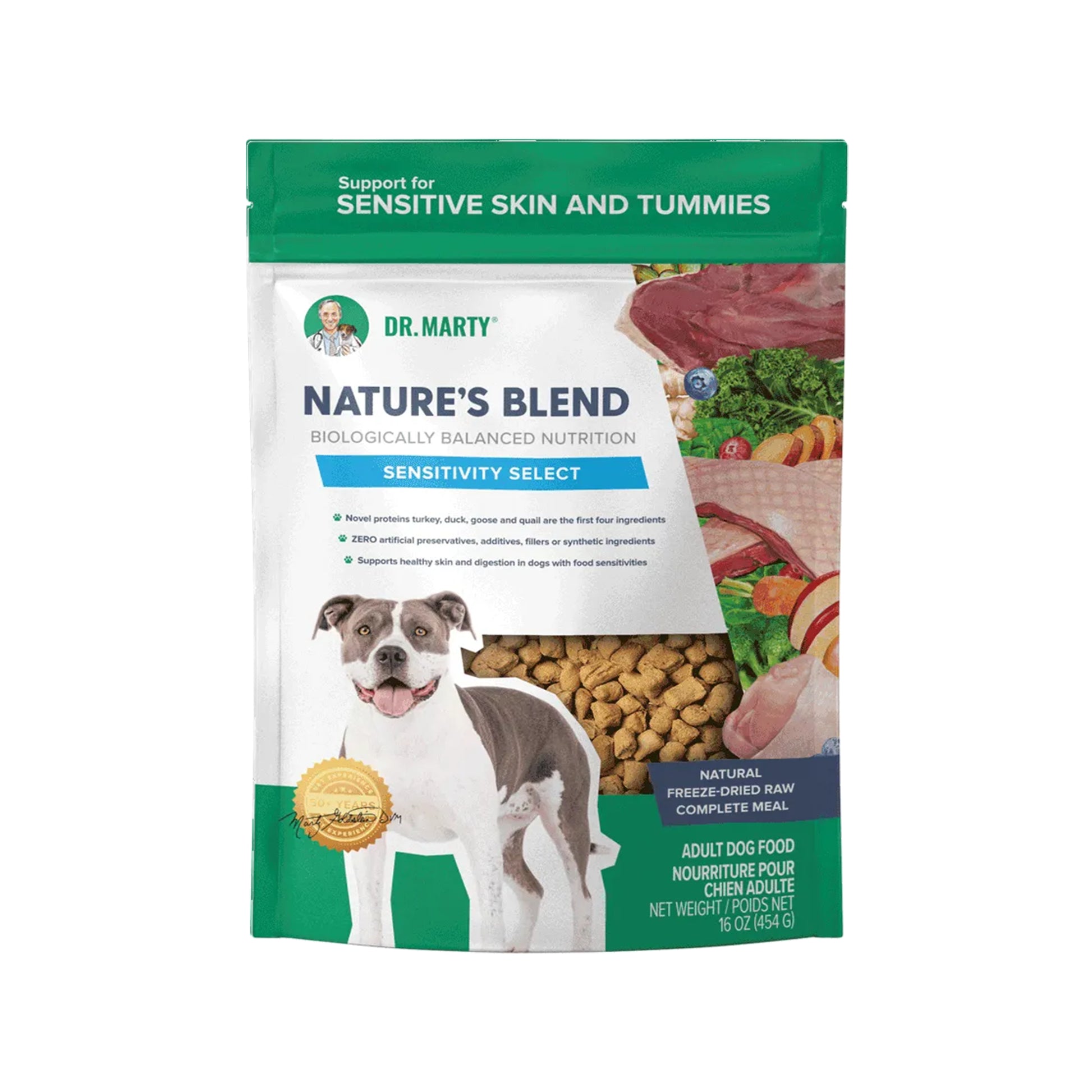 Dr.Marty🐶Nature's Blend Sensitivity Select Freeze Dried Raw Food