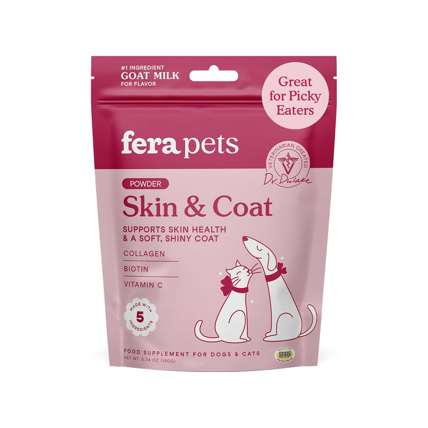 Fera Pets🐱🐶Skin + Coat Goat Milk 180g