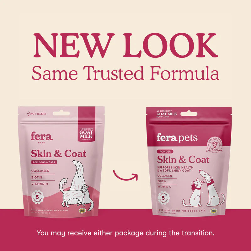 Fera Pets🐱🐶Skin + Coat Goat Milk 180g