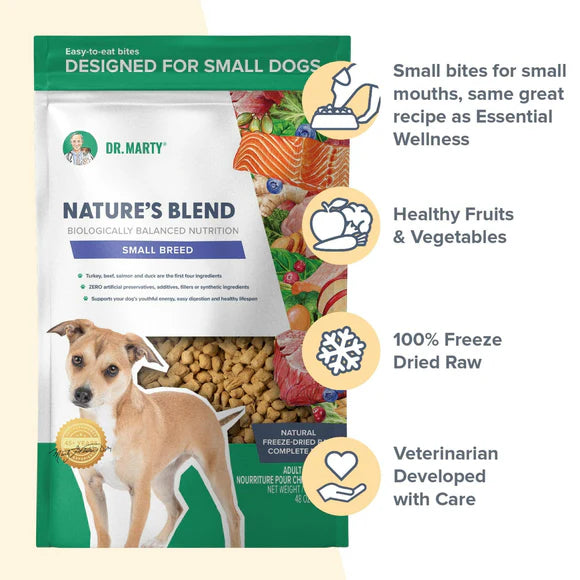 Dr.Marty🐶Nature's Blend Small Breed Freeze Dried Raw Food
