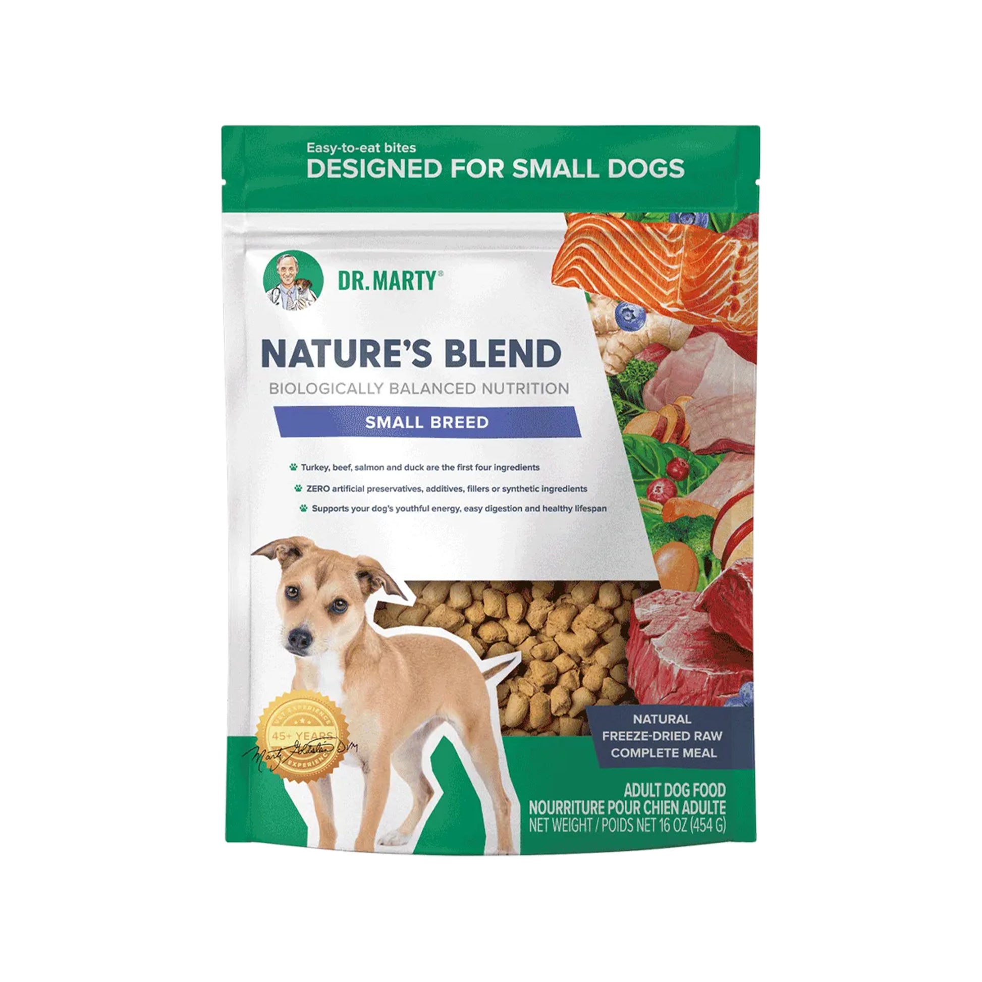 Dr.Marty🐶Nature's Blend Small Breed Freeze Dried Raw Food