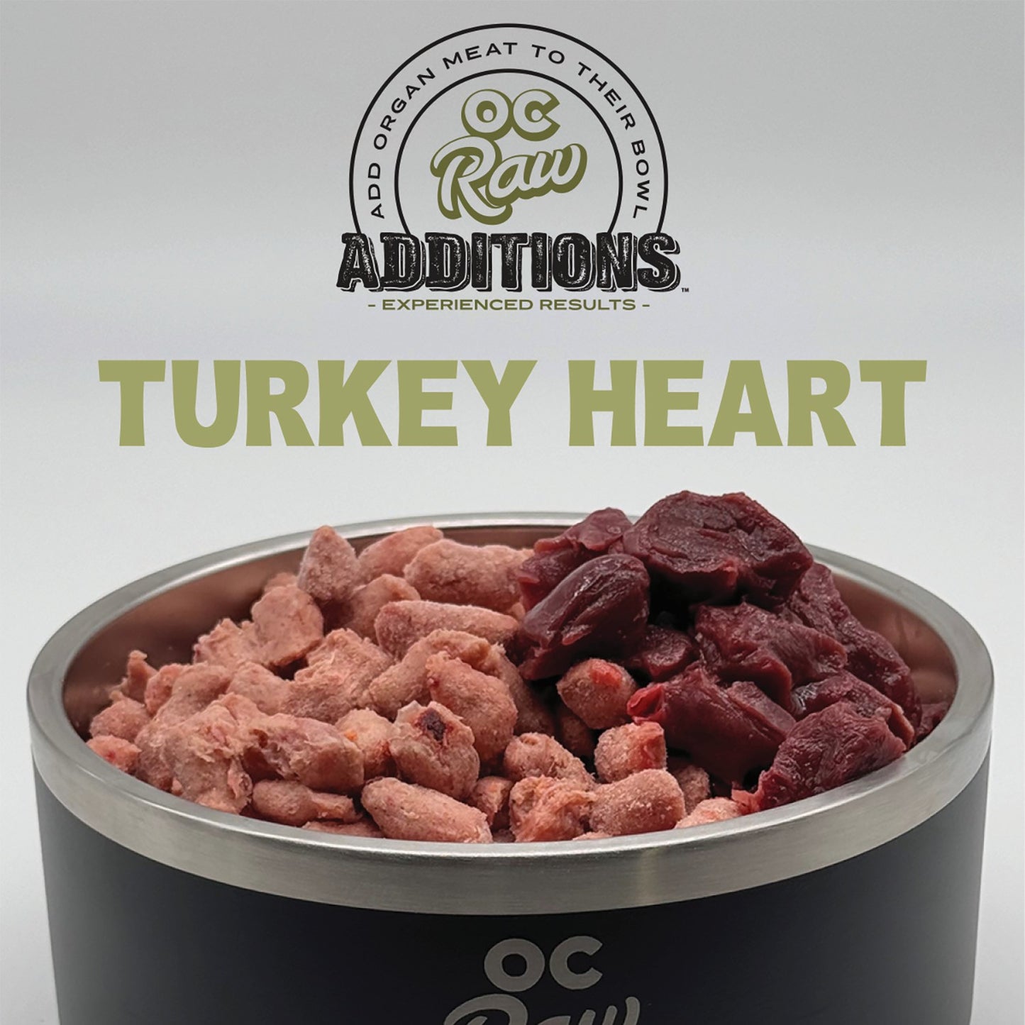 OC RAW🐱🐶Raw Frozen Box - Turkey Heart 2lb