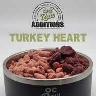 OC RAW🐱🐶Raw Frozen Box - Turkey Heart 2lb