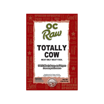 OC RAW🐱🐶Frozen Meaty Rox Totally Cow 2lb