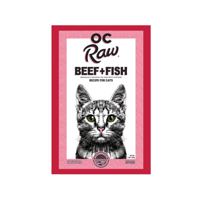 OC RAW🐱Grain Free Frozen Pattie Beef 2lb