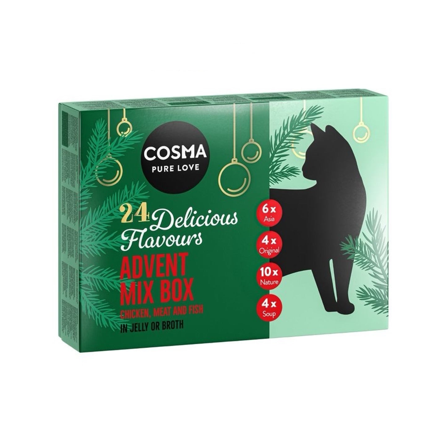 Cosma🐱X-Mas Advent Calendar Mixed Wet Food