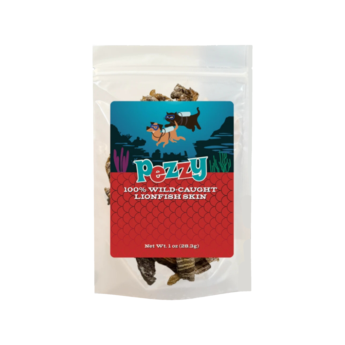 Peezy🐱🐶Lionfish Skin Single Ingredient 1oz