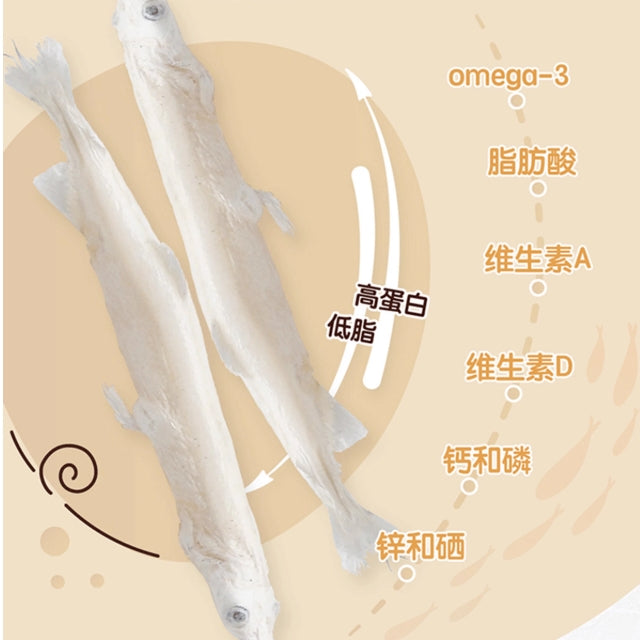 Hell‘s Kitchen🐱🐶Freeze Dried Whole Whitebait 15g