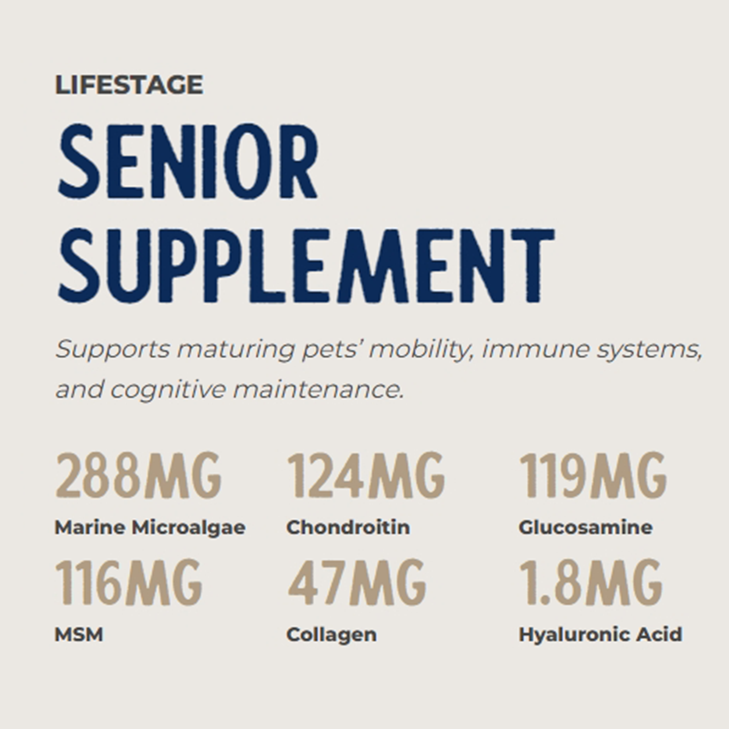 Grizzly🐱🐶Lifestage - Senior Liquid Supplement 16oz