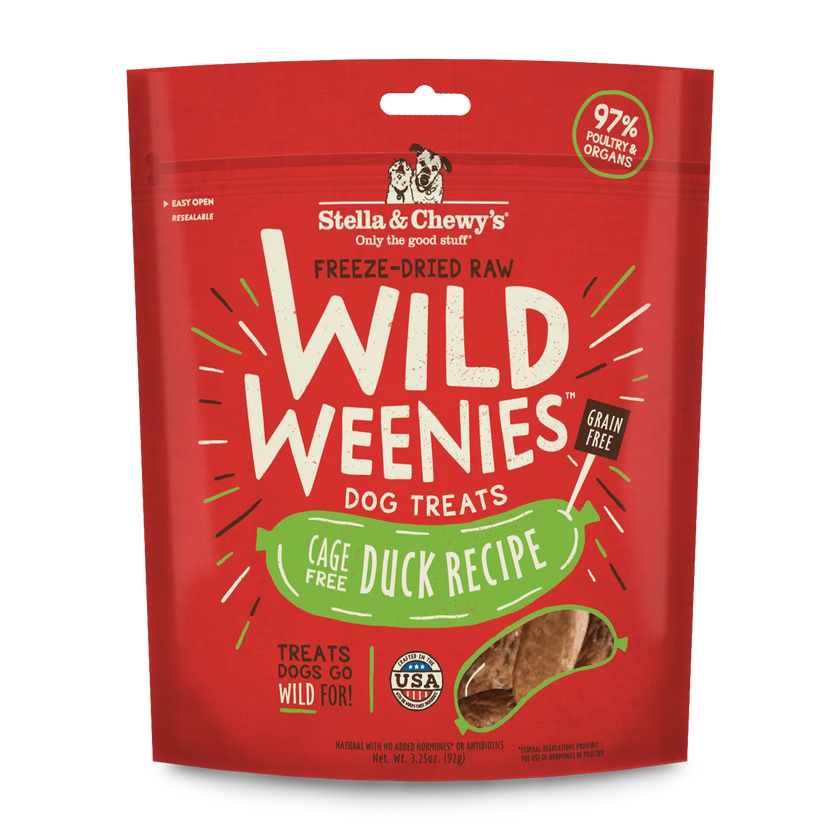 Stella & Chewy's🐶Wild Weenies Freeze Dried Raw Treat