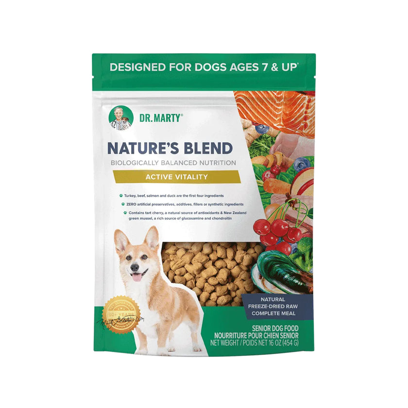 Dr.Marty🐶Nature's Blend Active Vitality Freeze Dried Raw Food