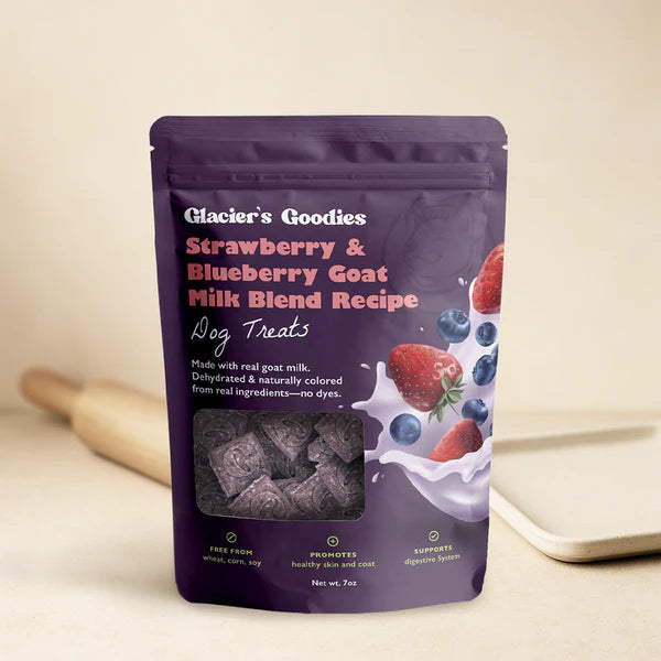 Glacier's Goodies🐶Digestive Friendly Goat Milk Treats 7oz