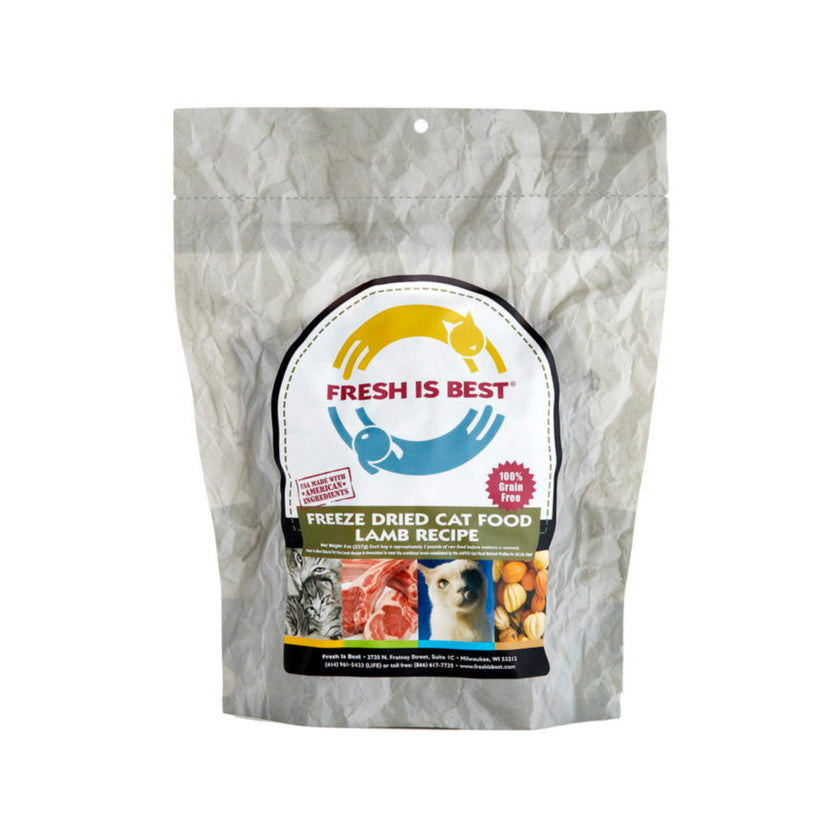Fresh Is Best🐱Freeze Dried Lamb Cat Food 8oz