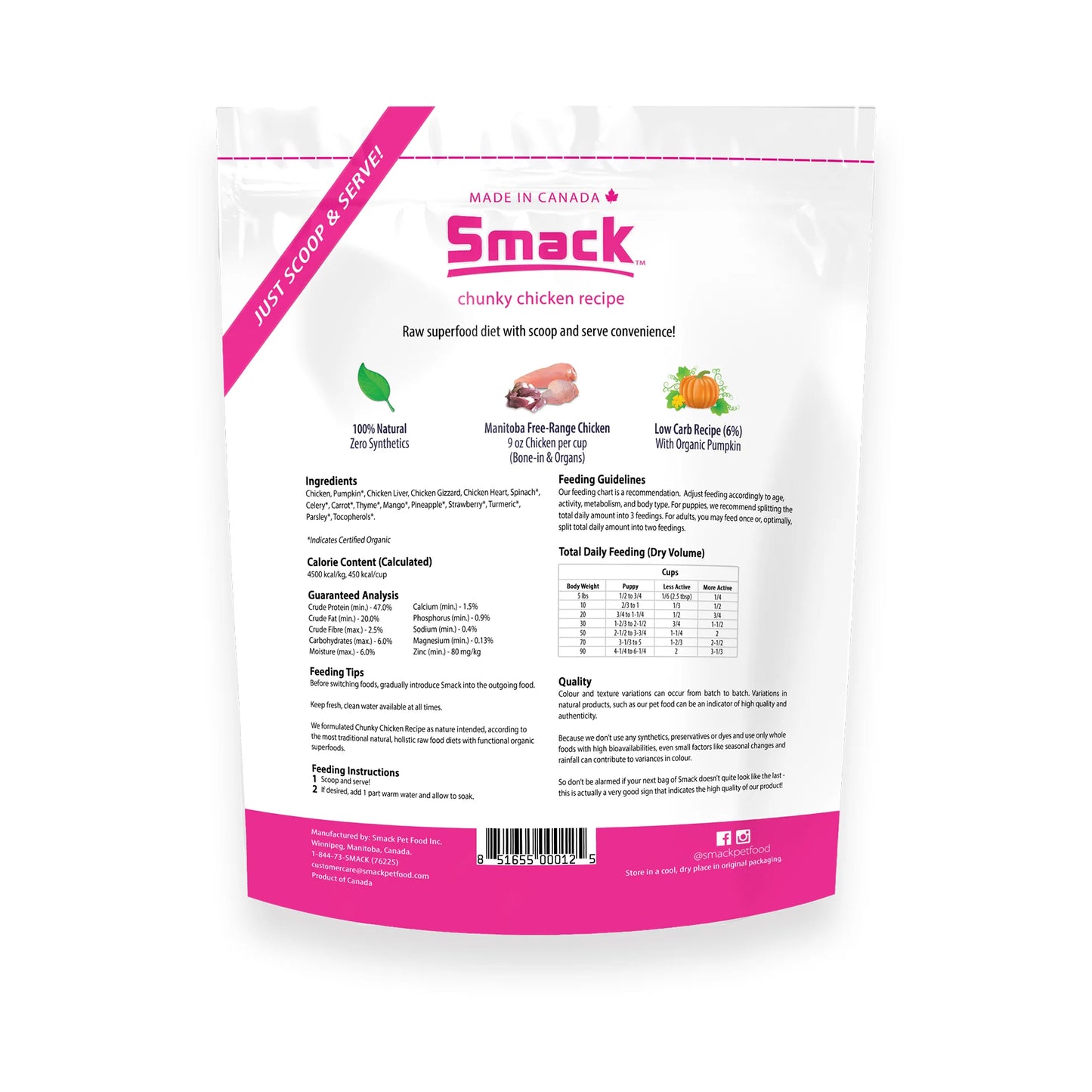 Smack🐶Air Dried Food Chunky Chicken
