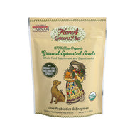 Carna4🐱🐶Flora4® Greens Plus Ground Sprouted Seeds Supplement 18oz