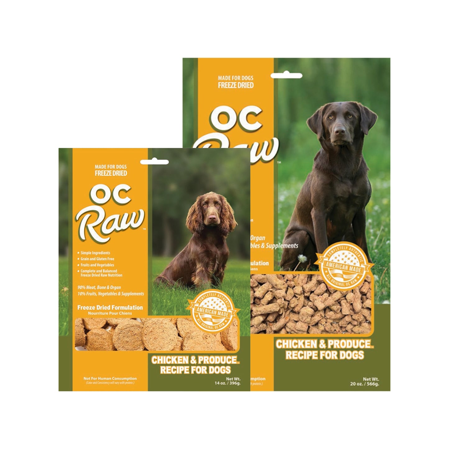 OC RAW🐶Chicken Complete Freeze Dried Food