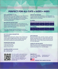 AlphaPak🐱Freeze Dried Complete Food - Chicken & Beef 16oz