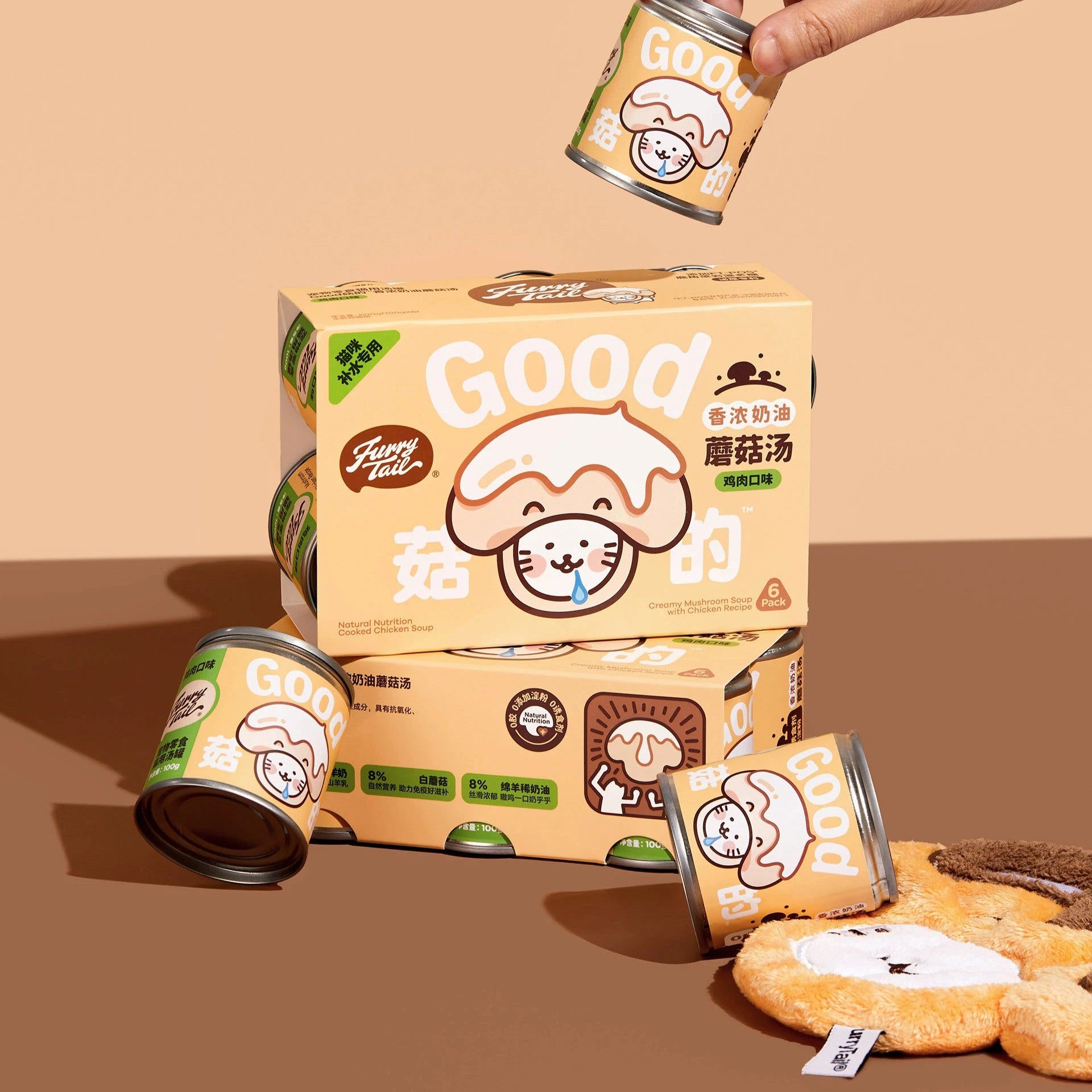 FurryTail🐱Goooooood Mushroom Cream Soup 100g