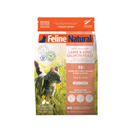 Feline Natural🐱Lamb & King Salmon Feast Freeze Dried Cat Food