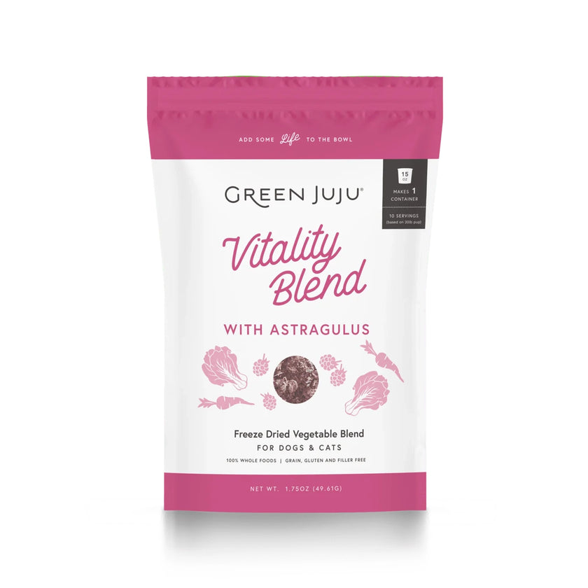 Green JuJu🐶Freeze Dried Vitality Blend With Astragulus
