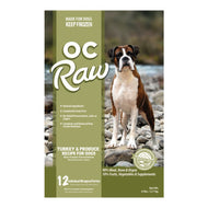 OC RAW🐶Frozen Raw Turkey & Produce