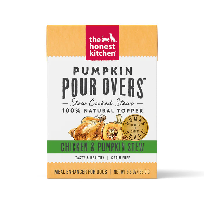The Honest Kitchen🐶Pumpkin Pour Overs Stew Topper 5.5oz