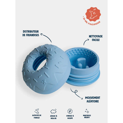 Inooko🐶Occupation Toy Yoomy Donut - Blue