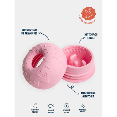 Inooko🐶Occupation Toy Yoomy Donut - Pink