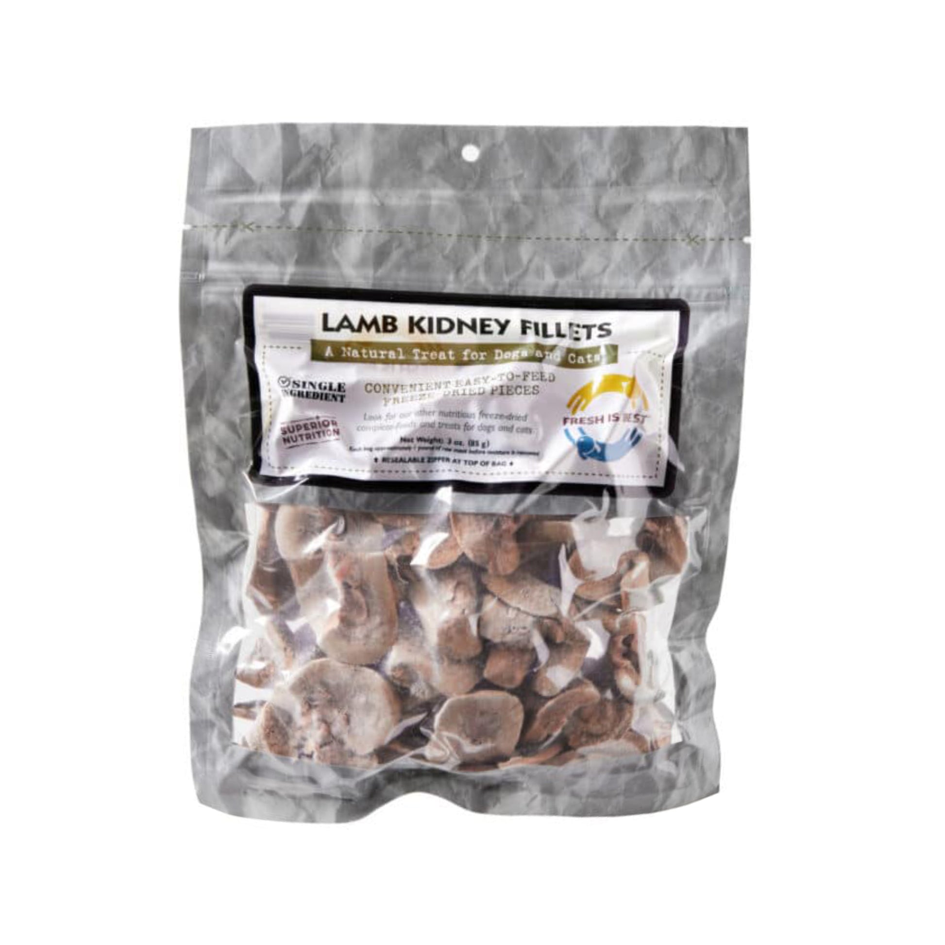 Fresh Is Best🐱🐶Freeze Dried Lamb Kidney Fillets 3oz