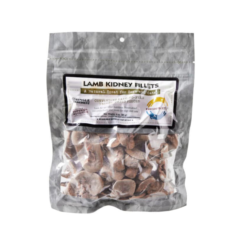 Fresh Is Best🐱🐶Freeze Dried Lamb Kidney Fillets 3oz