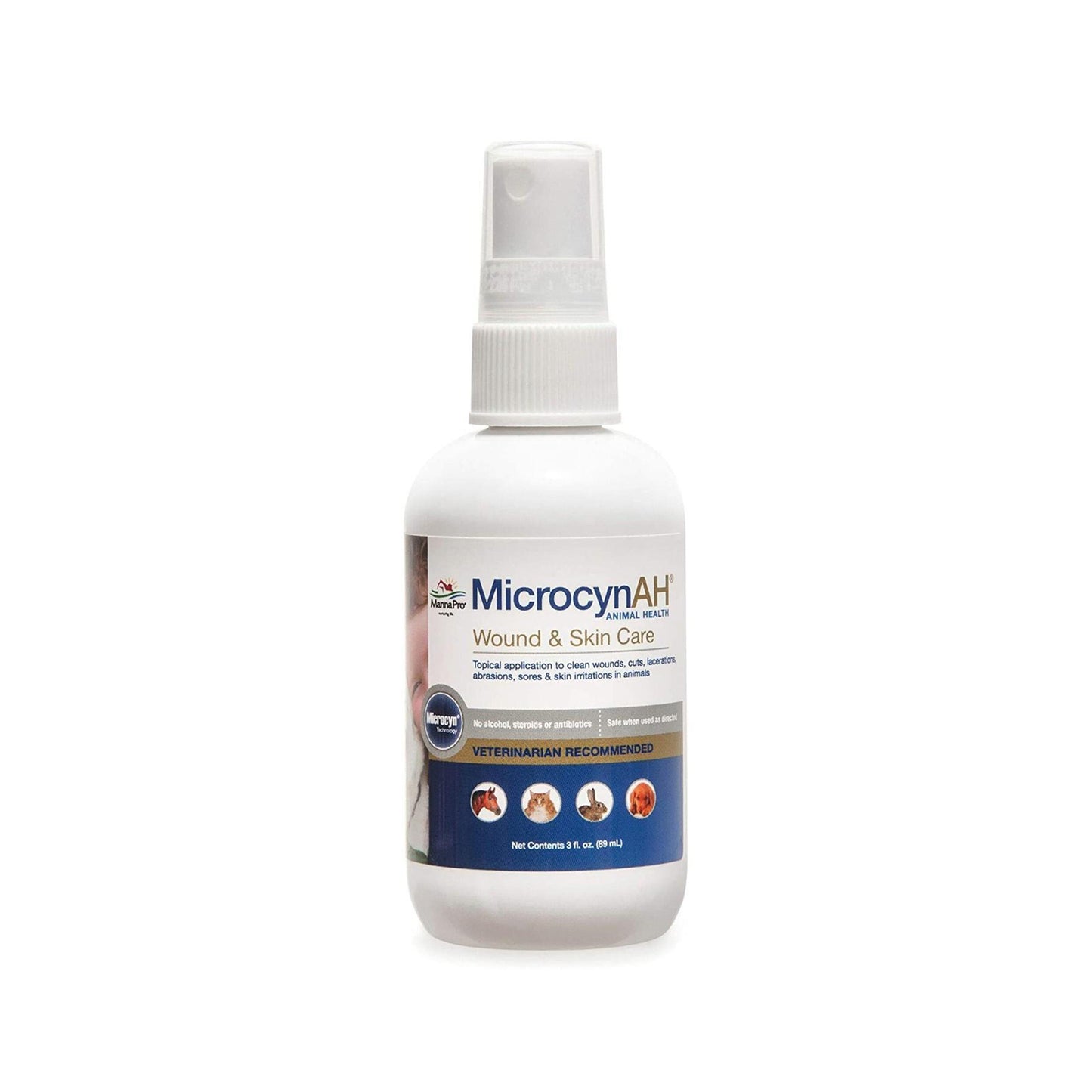 MicrocynAH🐱🐶Wound & Skin Care Spray 3oz