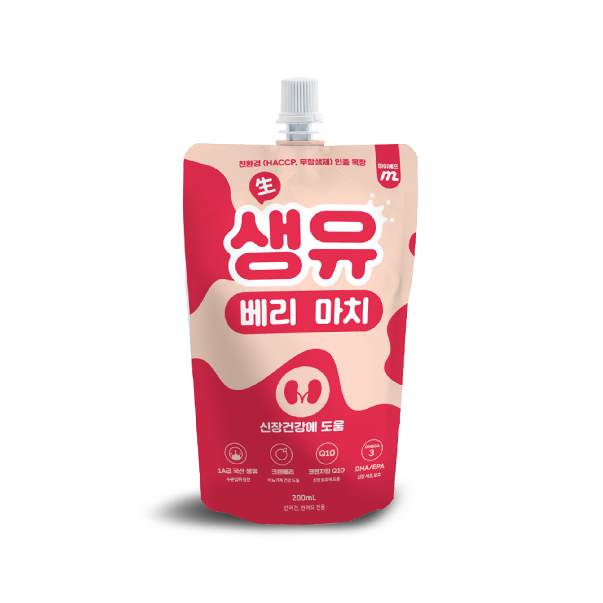 Myvef🐱🐶Berry Good Milk CoQ10 & Taurine 200ml