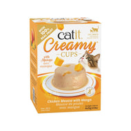 Catit🐱Creamy Cups Chicken Mousse & Mango 4*25g