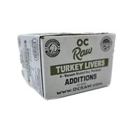 OC RAW🐱🐶Raw Frozen Box - Turkey Liver 2lb