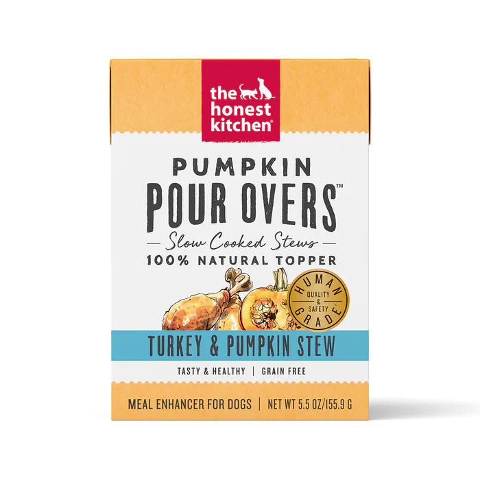 The Honest Kitchen🐶Pumpkin Pour Overs Stew Topper 5.5oz
