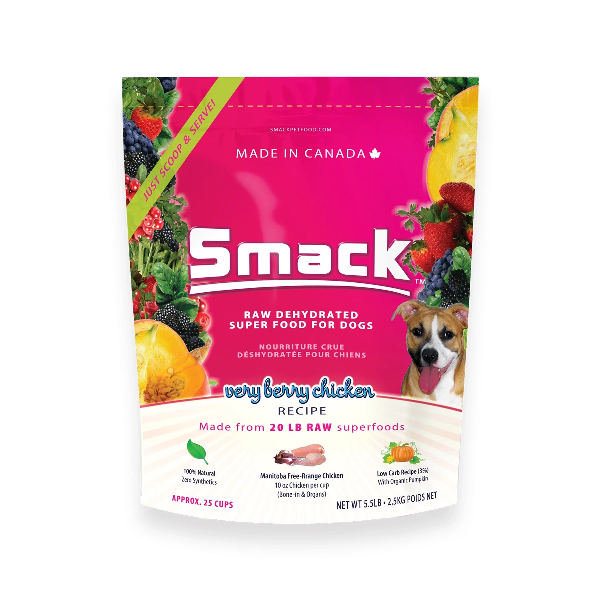 Smack🐶Air Dried Food Very Berry Chicken