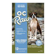 OC RAW🐶Frozen Raw Lamb & Produce