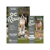 OC RAW🐶Frozen Raw Duck & Produce