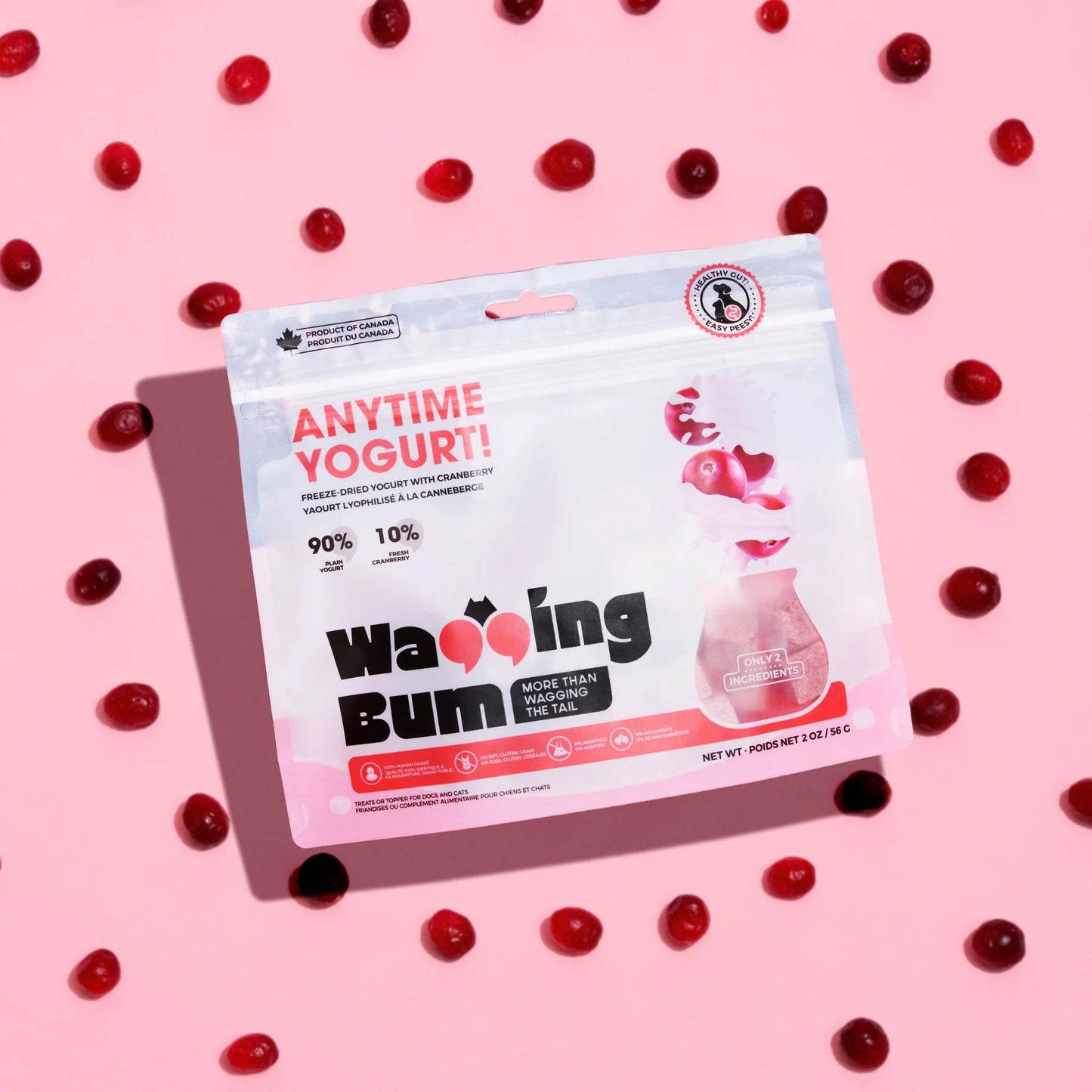 Wagging Bum🐱🐶Freeze Dried Cranberry Yogurt 2oz