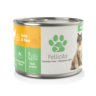 Fellicita🐱Premium Chicken & Cheese Wet Food 200g