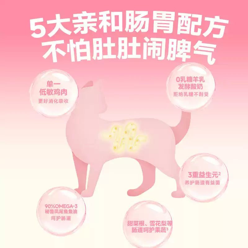 The Cat‘s Travel🐱Bear-Shaped Yogurt "Hug" Puree Complete Wet Food